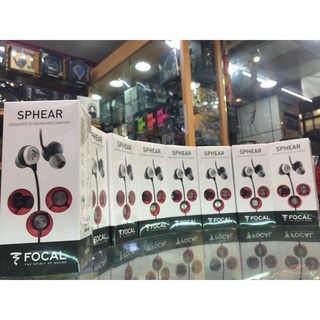 FOCAL Sphear S 線控耳道耳機 (音寶公司貨保固，附收納盒含發票), 黑色