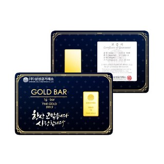 [삼성금거래소] 프레스 골드바 1g