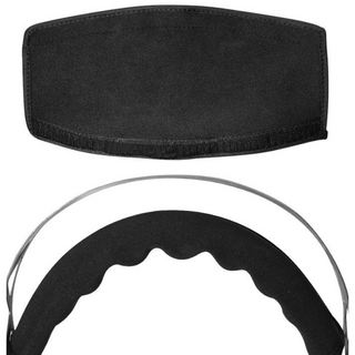 NOX 앱코 해커 콕스 다얼유 블랙홀 NX 4 501 502 pc방 헤드폰 헤드셋 쿠션 밴드 커버 녹스 이어 패드 호환 한쪽, 공용 헤드밴드 커버 [벨크로]