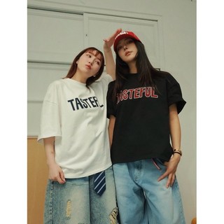 TASTEFUL 品牌重磅短袖上衣 T-16 420克厚磅挺感BOXY寬短TEE