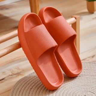 高彈力麵包拖鞋 EVA材質 防滑浴室拖鞋, 珊瑚紅,36-37(建議#35-36), 詳見包裝