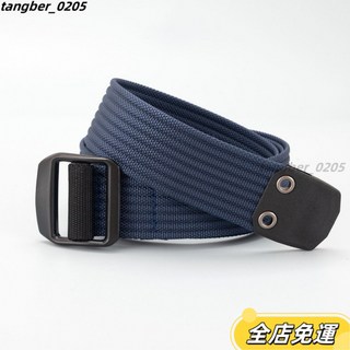 鳥家衕款戶外尼龍腰帶 男女通用牛仔褲腰帶 速乾簡約美式軍訓皮帶