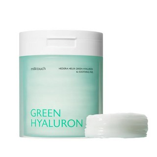 milktouch 洋常春藤綠色保濕凝膠 6秒舒緩面膜, 1組, 60入