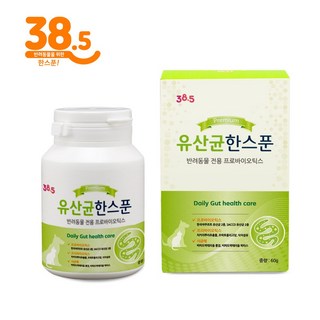 385도씨 반려동물 유산균한스푼 영양제, 장건강/유산균, 1개, 60g