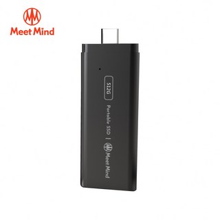 Meet Mind GEN2-03 SSD 固態行動碟 512GB, 黑色
