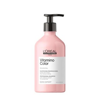 L'Oréal Professionnel Paris 로레알 프로페셔널 비타미노 컬러 샴푸 - 모발 색상 보호 및 유지 손상 방지 생기 부여 윤기 향상, 500ml, 1개