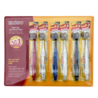 EBISU 프리미엄케어 61 부드러운모 미세모 칫솔 랜덤발송, 1개입, 6개