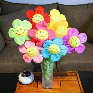 三眼怪娃娃玩偶禮盒 情人節禮物 生日禮物 畢業禮物 草莓熊 玩具總動員 交換禮物, 加購太陽花*3朵不是3束（隨機出貨）, 1個