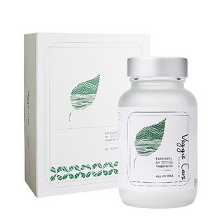 Veggie Care 素食者綜合補充膠囊 60顆/瓶, 1個, 單一選項