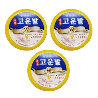 굳은살 연고 풋크림 발바닥 발각질 제거 뒤꿈치 크림 고보습 110g 3개