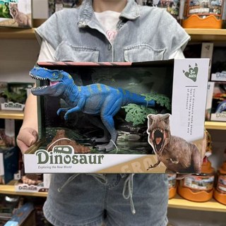 仿真恐龍模型 霸王龍 侏羅紀世界 玩具擺件, 1個, 盒裝霸王龍套裝