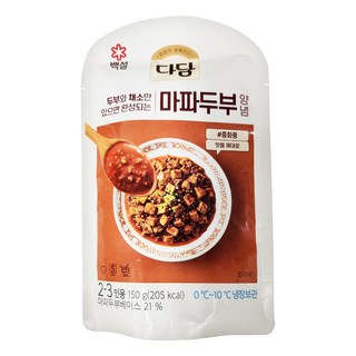 [냉장] CJ 다담 마파두부양념 150g, 1개