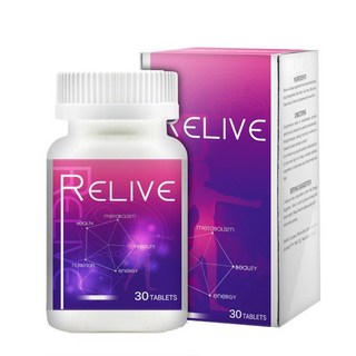 RELIVE 白藜蘆醇錠 皇室御用高濃度白藜蘆醇30錠/盒﹝小資屋﹞, 1個, 30顆