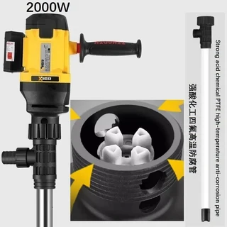 쿠쿠스토어 220W 휴대 전기 오일 웰 펌프 고점도 화학 부식 방지 액체 추출 배럴, 04