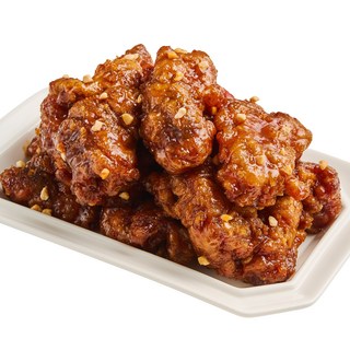 마쵸쿤닭강정 천안 명품닭강정 100%국내산순살 닭다리살 보통맛(안매운 맛)[원산지:닭고기 국내산 상세설명에 표시], 650g, 1개