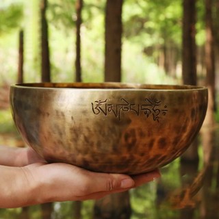 尼泊爾手工頌缽，聲音療癒，冥想練習，淨化空間能量，身心靈平衡, 1個, 規格