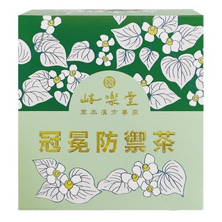 台灣和樂冠冕防禦茶：魚腥草、菊花、黃芩、北板藍根等草本防疫茶, 3個, 6g, 12個裝