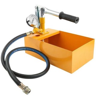 手動試壓泵PPR水管測壓工具組，家用增壓打壓機，地暖檢漏儀器, 1個, 手動式壓泵-一台(含配件.錶)