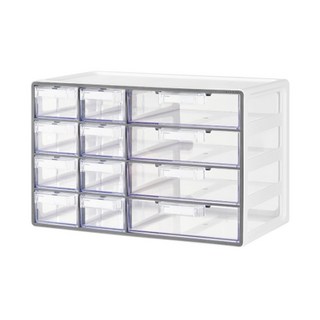 시스맥스 UP 시스템멀티박스 12단 복합형 GR 회색 280974 450x208x278mm 1개, 시스맥스 UP 시스템멀티박스 12단 복합형 GR (회색