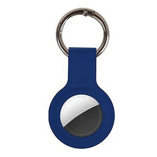 A-Tag 物品尋找器 蘋果Find My認證 台灣晶片 MFI&NCC認證 防丟神器, 深藍色保護套 + A-Tag物品尋找器, 1個