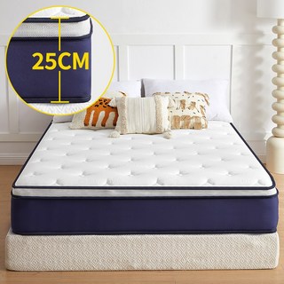 슈퍼 하이브리드 스프링 침대는 설치 없이 열어서 사용할 수 있습니다 컴포트 25cm 매트리스, 250mm