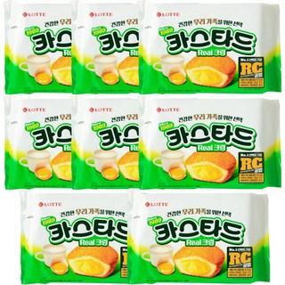롯데 카스타드 230g X 8입, 8개