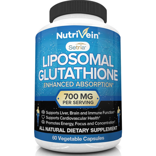 Nutrivein 리포솜 글루타치온 700mg 항산화제- 60 캡슐, 1개, 60정