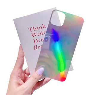 Twinko 夢幻炫彩鐳射手機殼閃卡, iPhone12 Mini, 1個