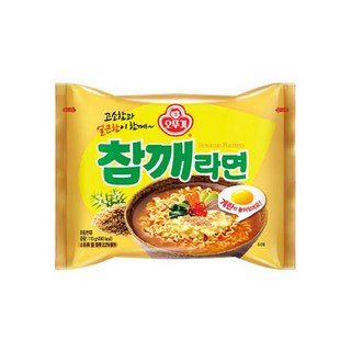 오뚜기 참깨라면 봉지라면 계란라면 봉지면, 16개