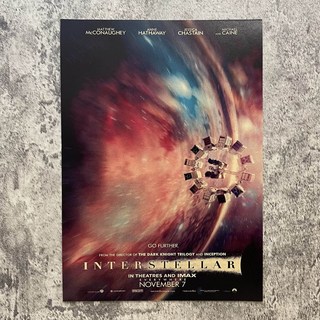 老番顛 星際效應 經典電影 海報 復古裝飾畫