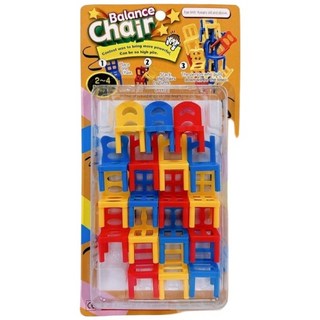 椅子疊疊樂 平衡遊戲 兒童益智玩具, 卡裝 | 18片入
