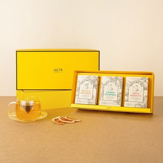 쌍계명차 과일허그 뿜뿜 3입세트(오렌지+레몬+사과), 30개, 상세페이지 참조, 10개입