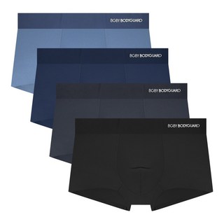 보디가드 남자 프리미엄 링클 드로즈 팬티 4종세트