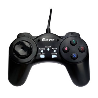 新春限定 簡易型USB搖桿 遊戲專用搖桿 AUTO自動打怪功能 R0005-M, 黑色, 1個