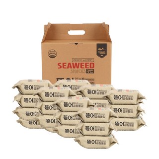 광천 뜯어먹는 곱창돌김 21봉 세트 도시락반찬 조미김, 1개, 6g