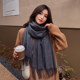 居家專區 韓版羊毛圍巾，多色可選，保暖舒適，時尚百搭，隔日到貨