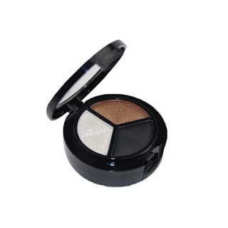 섀도우팔레트 방수 글리터 아이 섀도우 3 색 여성 팔레트 스모키 매트 메이크업 화장품 툴, [04] NO.5, 1개