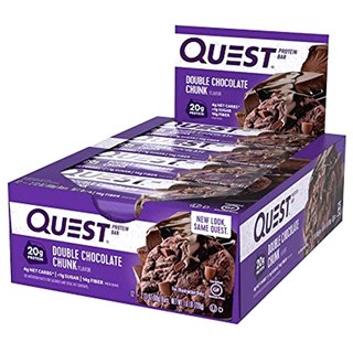 QUEST NUTRITION 蛋白棒 雙倍巧克力口味 12條入, 720g, 1盒