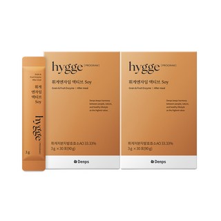 덴프스 휘게엔자임 액티브 소이 30p, 90g, 2개