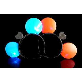 發光派對屋 米老鼠米奇發光髮圈 (共二色可選)