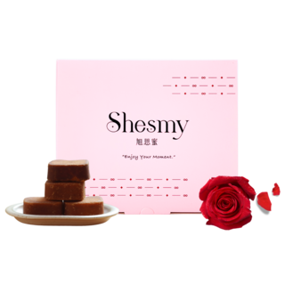 Shesmy 旭思蜜 玫瑰四物黑糖磚 12入 (黑糖塊、玫瑰四物飲、方便沖泡), 355mg, 5個, 12個裝