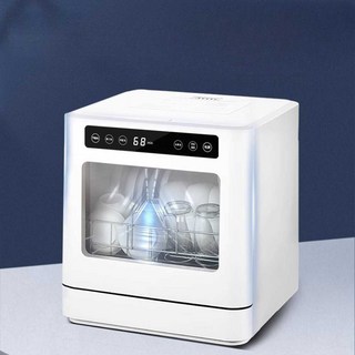 소형 식기세척기 컵세척기 원룸 자취방 자취 젖병 주방 살균 소독 조리대 식세기 가정용, 8인용 고급형 (수도/자흡)