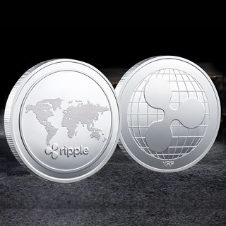 라온하제 비트코인 이더리움 리플 가상화폐 기념주화 코인 암호화폐 동전 수집, 11 리플실버
