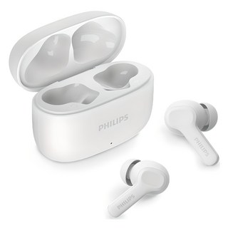 필립스 무선 ENC노이즈캔슬링 블루투스 이어폰, TAT1109, 화이트