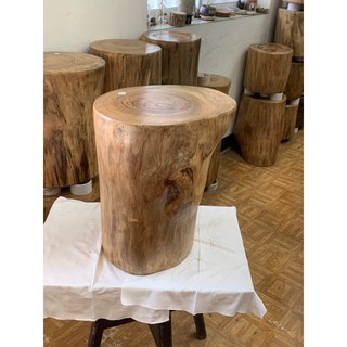 台灣樟木原木椅，手工打磨實木椅凳，客廳臥室適用，天然木質香氣, 1個