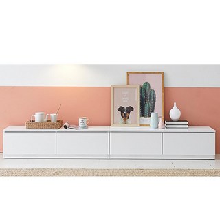 숙박업소 오동나무 깊은서랍 낮은 전통가옥 거실장 30평형 티비장 가구 결혼, 화이트