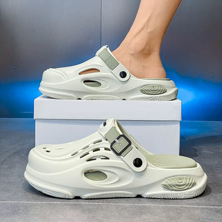 커플 사이즈 출시 미노스토리 남성 아쿠아 EVA 무중력 쿠션 샌들 슬리퍼 3CM