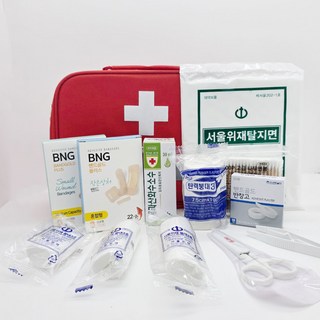 구급가방 소프트 응급키트 구급세트 구급상자, 1개