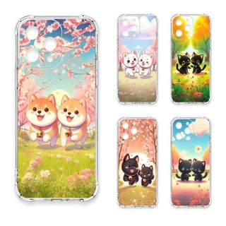 TRON iPhone 17e 動物玩耍趣 四角防摔手機殼