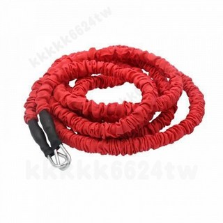 健身彈力帶 阻力訓練繩 健身彈力帶 健身阻力繩 彈力拉力繩 訓練阻力繩 彈力拉繩 彈力繩 拉力繩 拉力帶 阻力帶 阻力繩, 2米紅繩50磅*1根, 1個